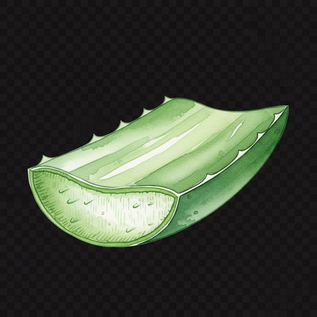 Fresh aloe vera plant used in Greenwings soap